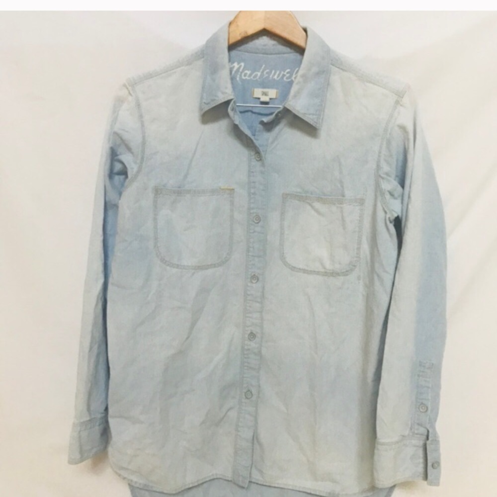 Madewell Chambray perfect shirt